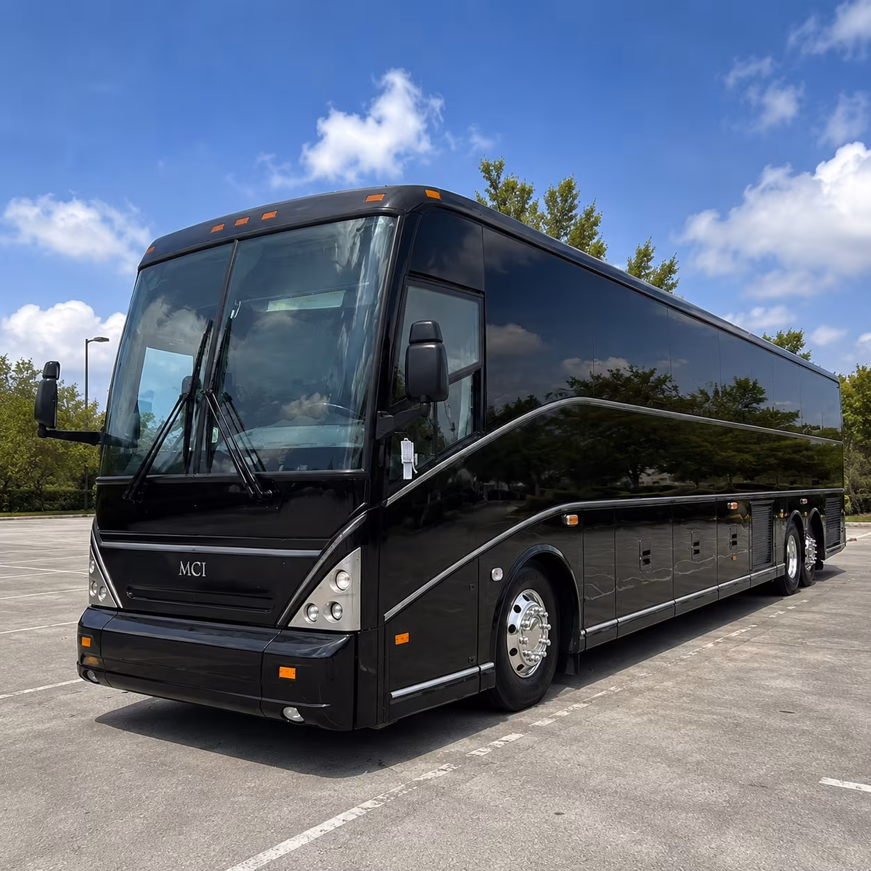 charter bus rentals for large mount pleasant prom groups
