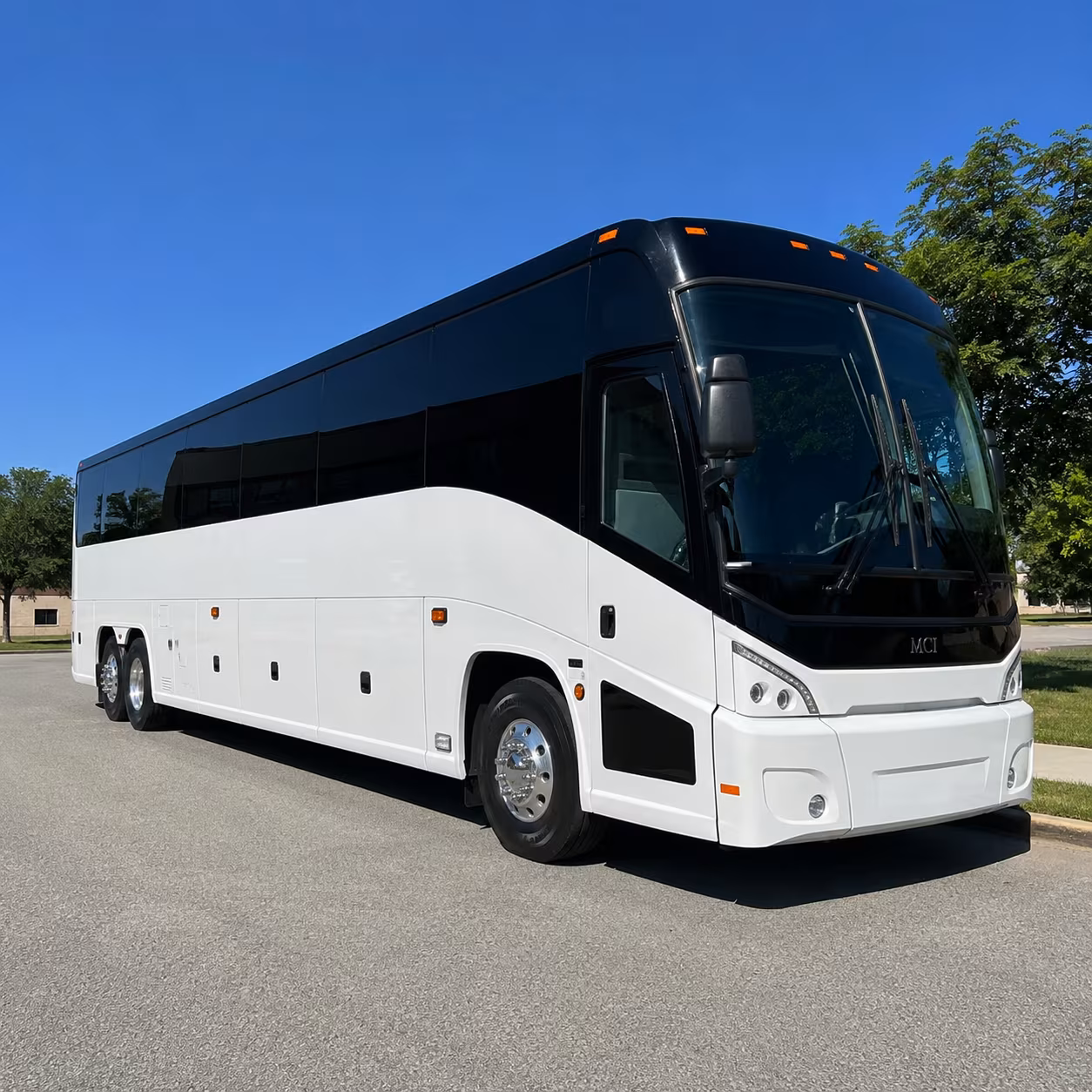 mount pleasant 40 passenger charter bus