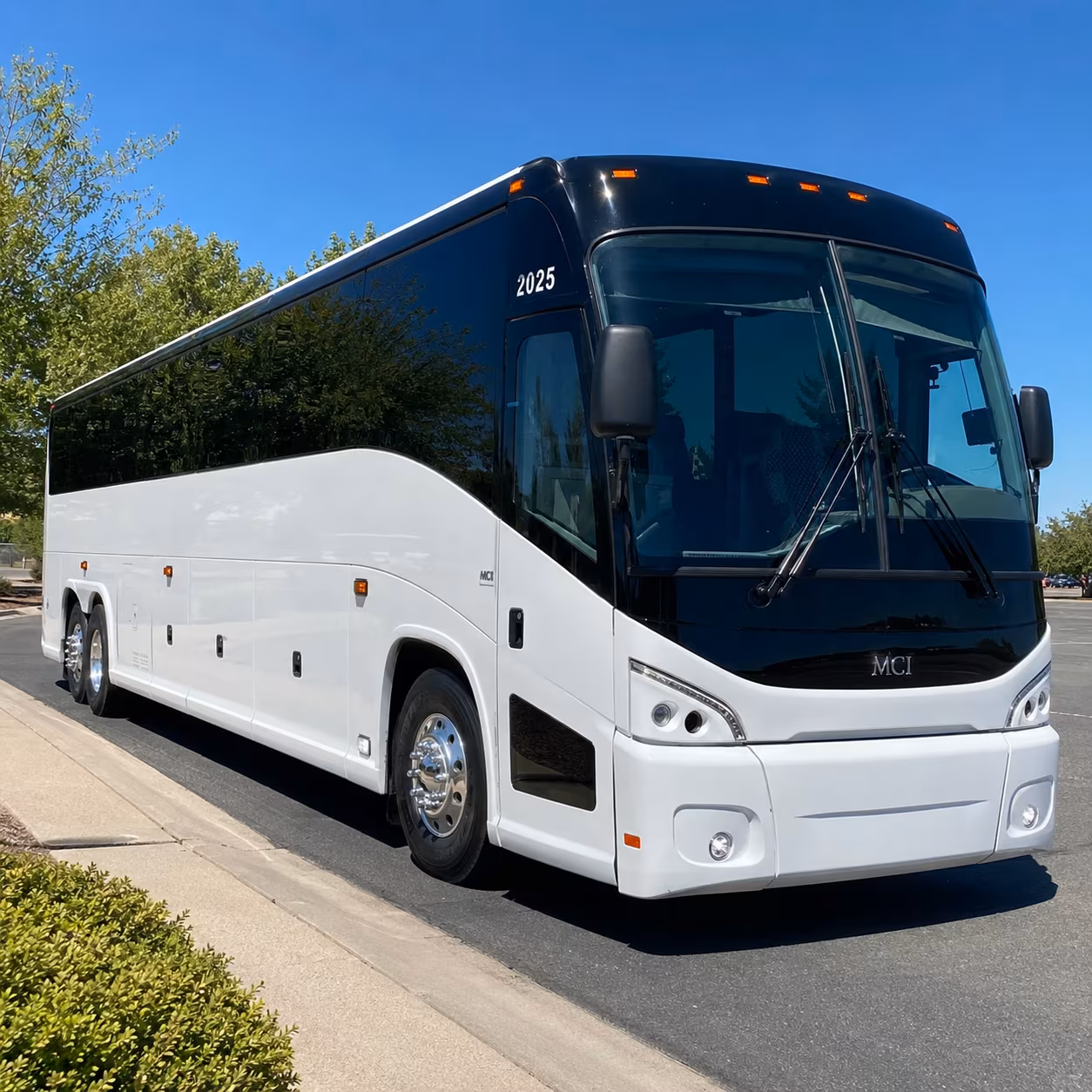 mount pleasant airport charter bus rental