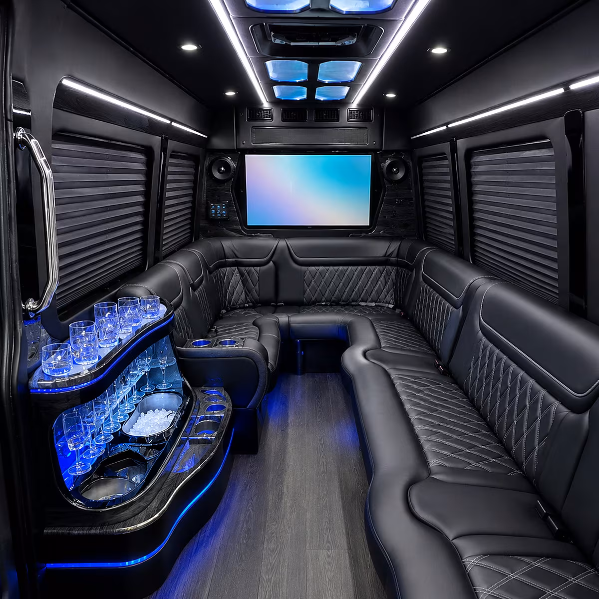 mount pleasant concert party bus rental