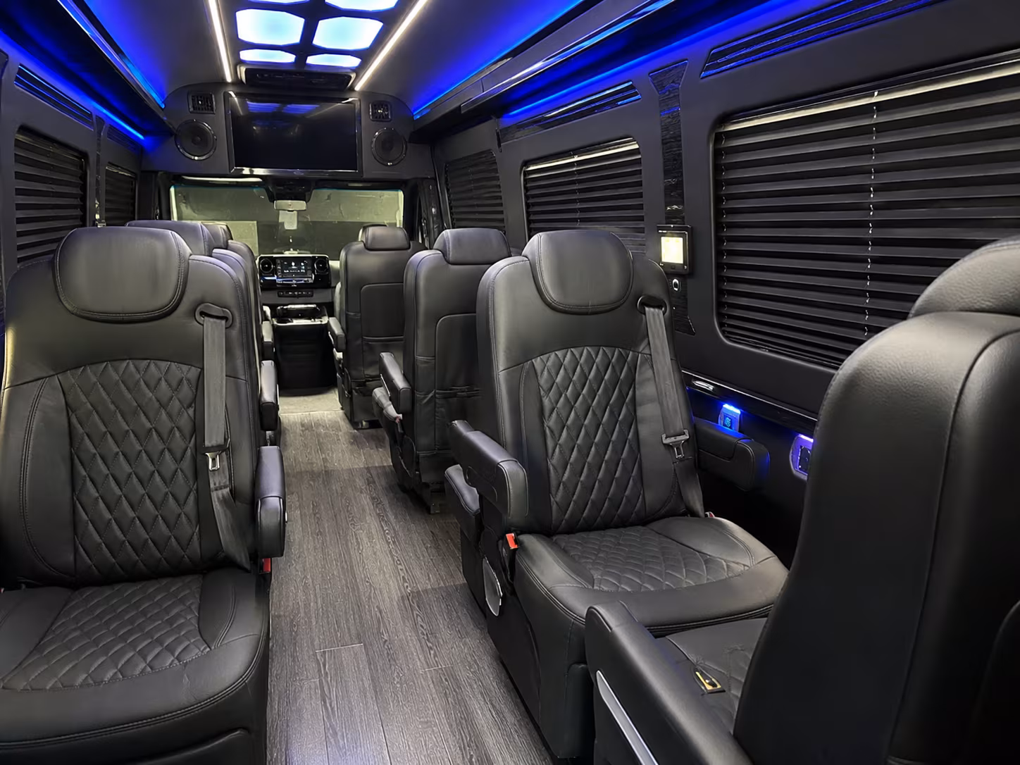 mount pleasant event transportation onboard seating