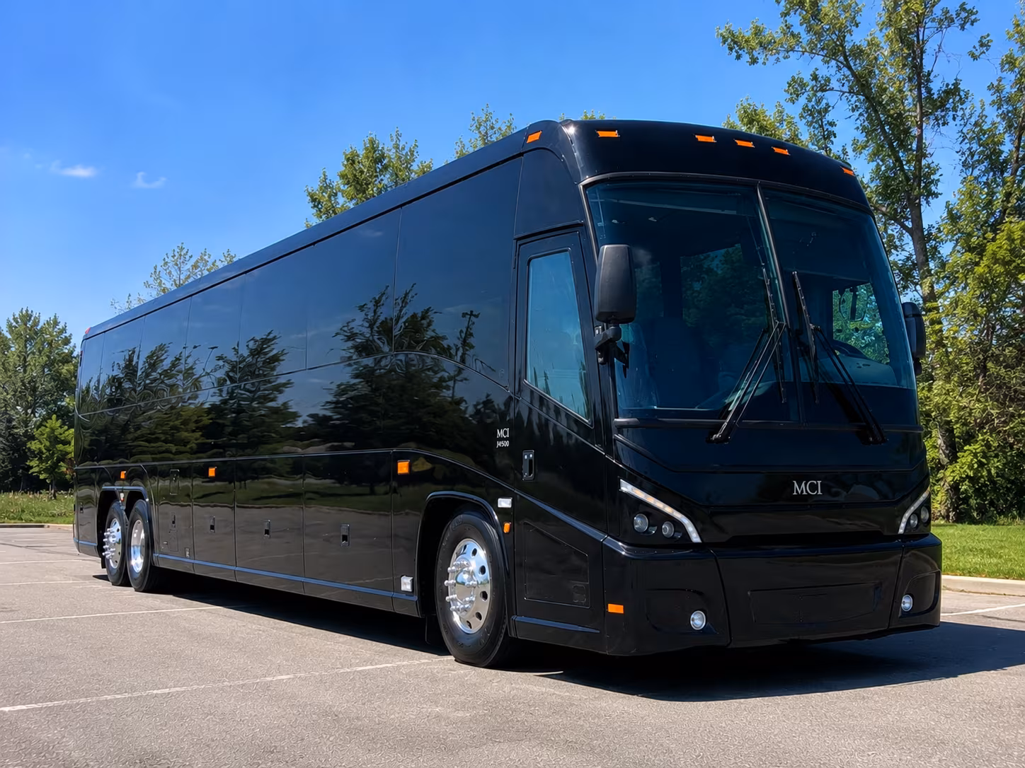 mount pleasant long distance charter bus rental
