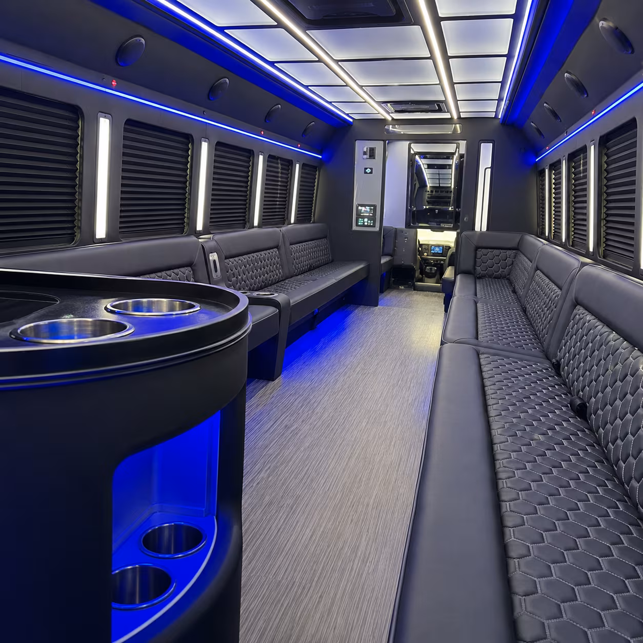 mount pleasant prom party bus rental
