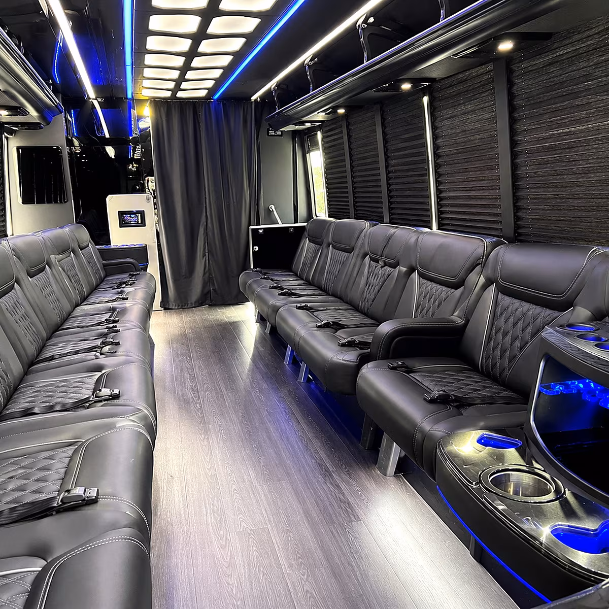 mount pleasant sporting event party bus rental