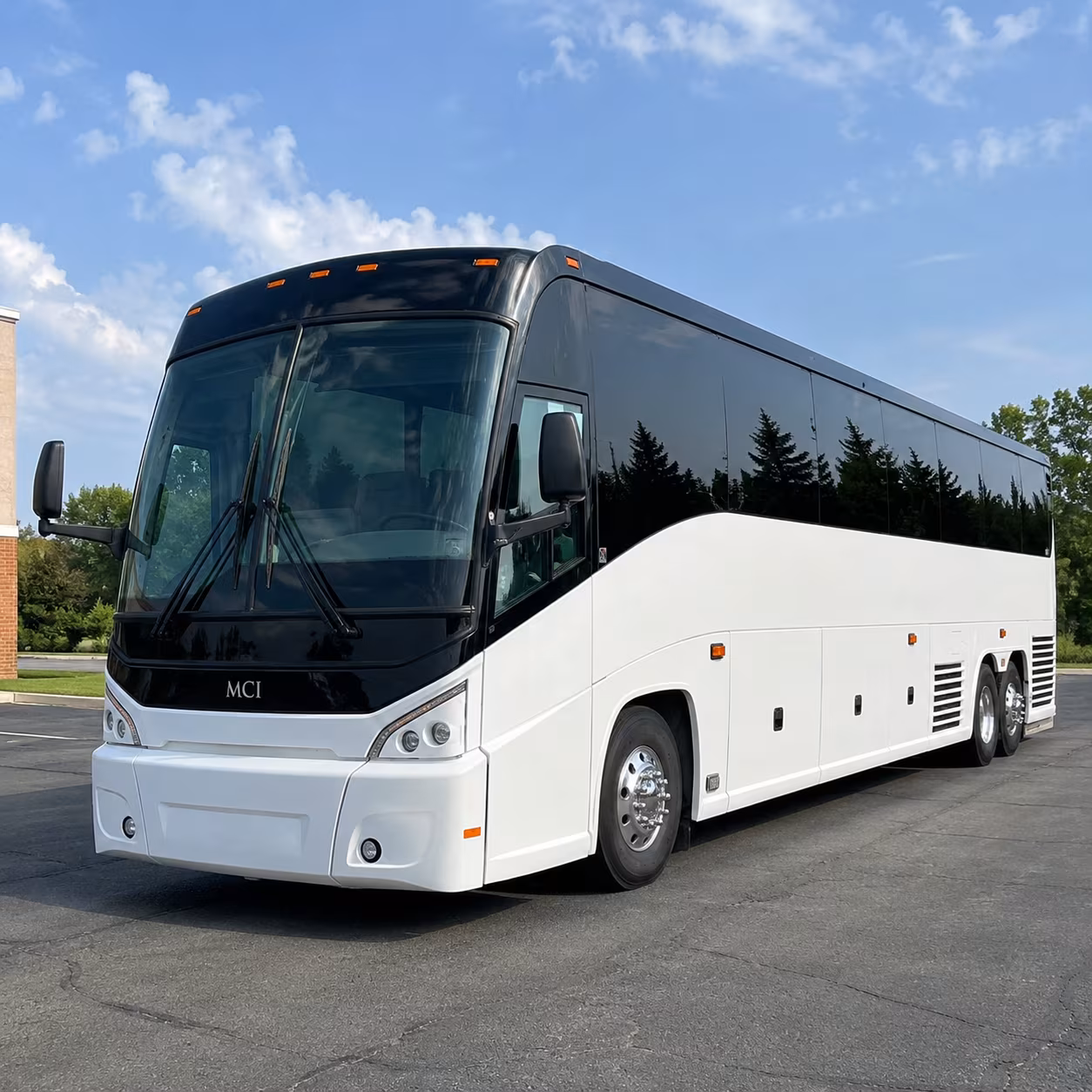 mount pleasant wedding charter bus rental