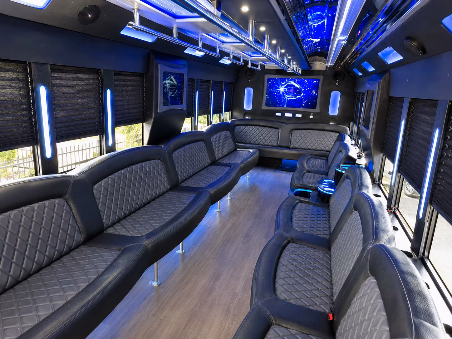 mount pleasant wedding party bus rental